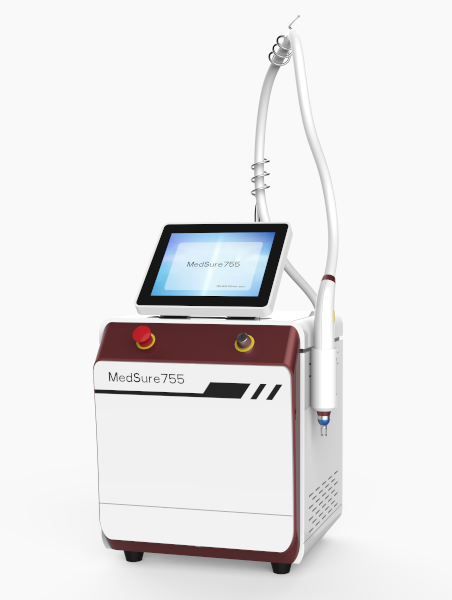 Nd:YAG лазер MedSure755 для удаления татуировок и омоложения кожи