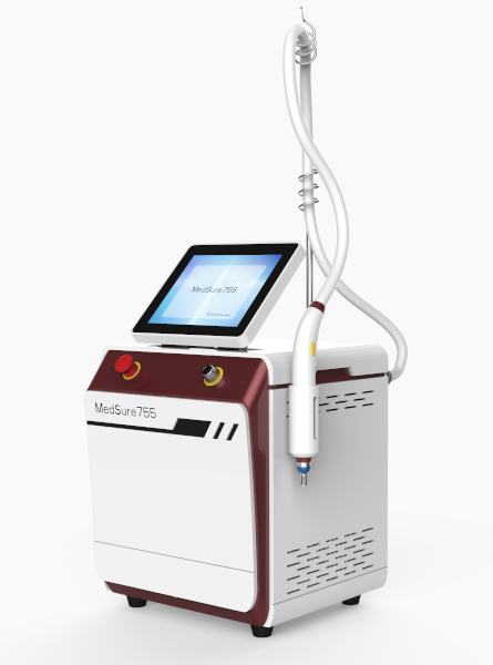 Nd:YAG лазер MedSure755 для удаления татуировок и омоложения кожи
