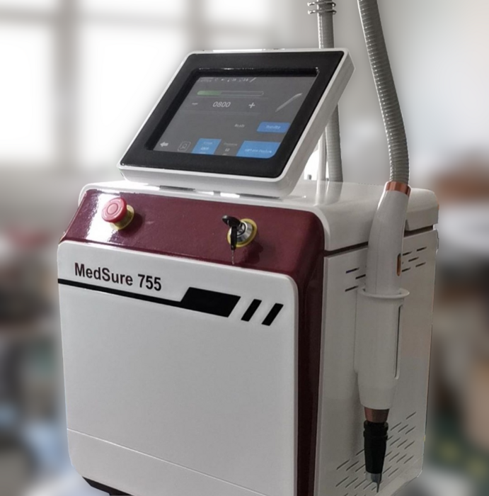 Nd:YAG лазер MedSure755 для удаления татуировок и омоложения кожи